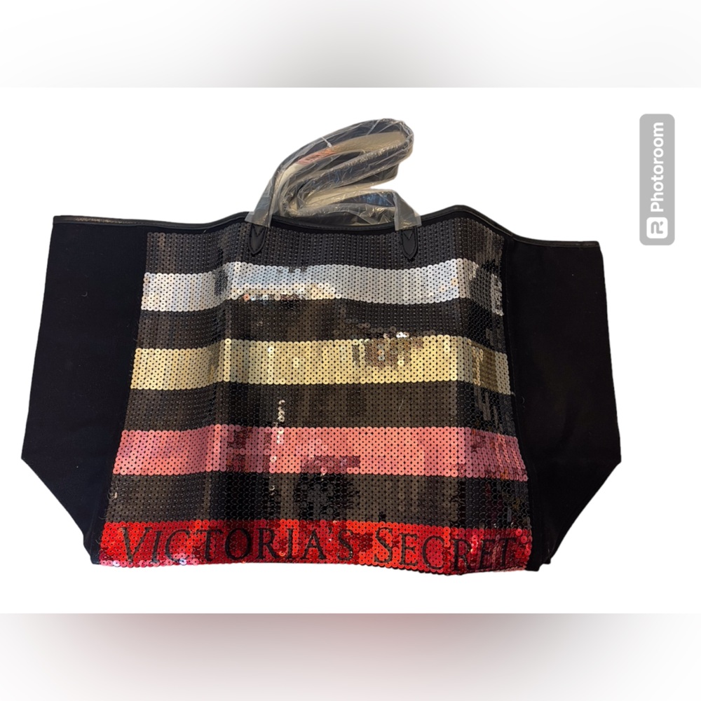 NEW Victoria's Secret Multicolor Sequin Tote